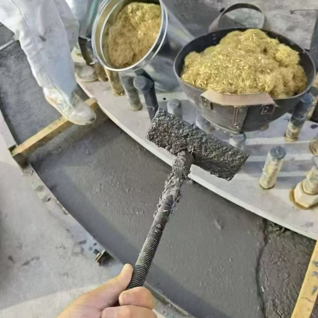 海珠C120钢纤维高强无收灌浆料 轧机压缩机汽轮机发电机锻压设备底座灌浆材料